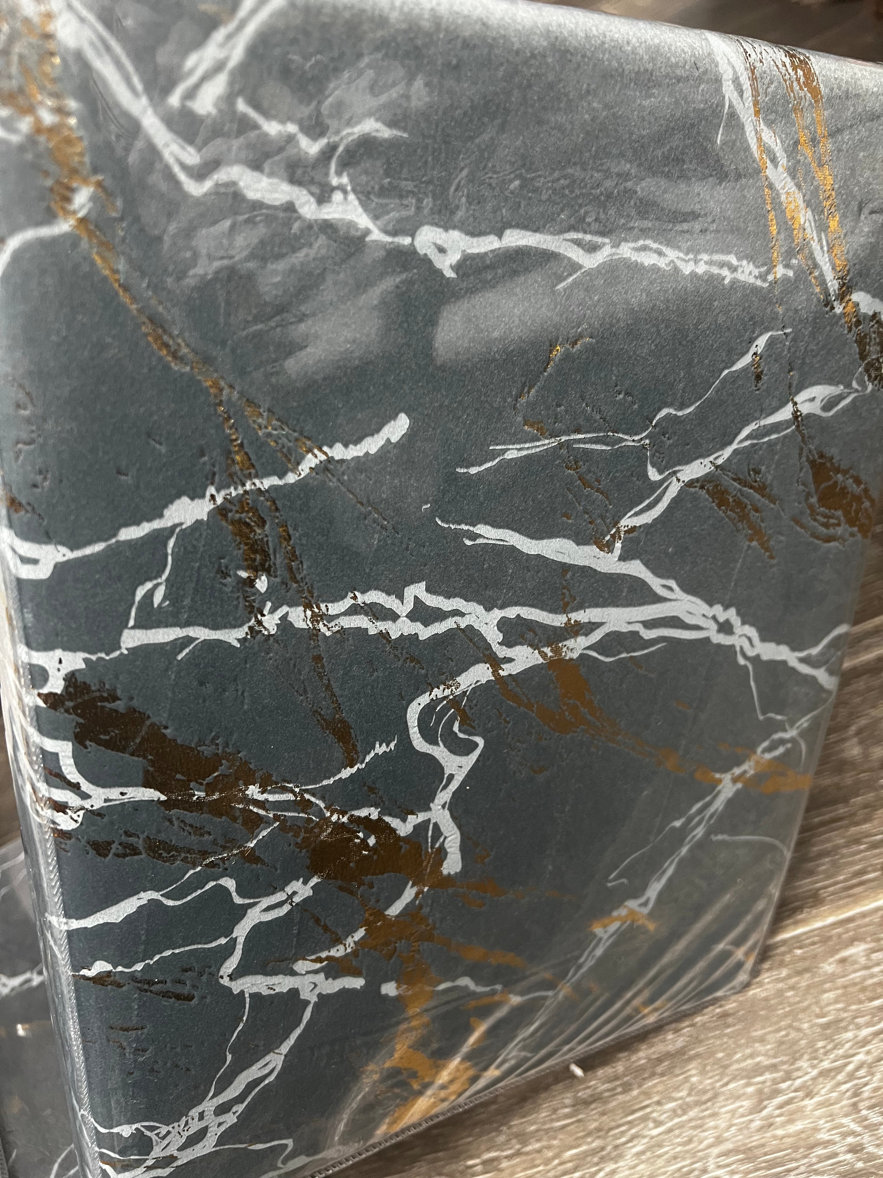 grey ,marble affect ring top curtains luxury eyelet pair